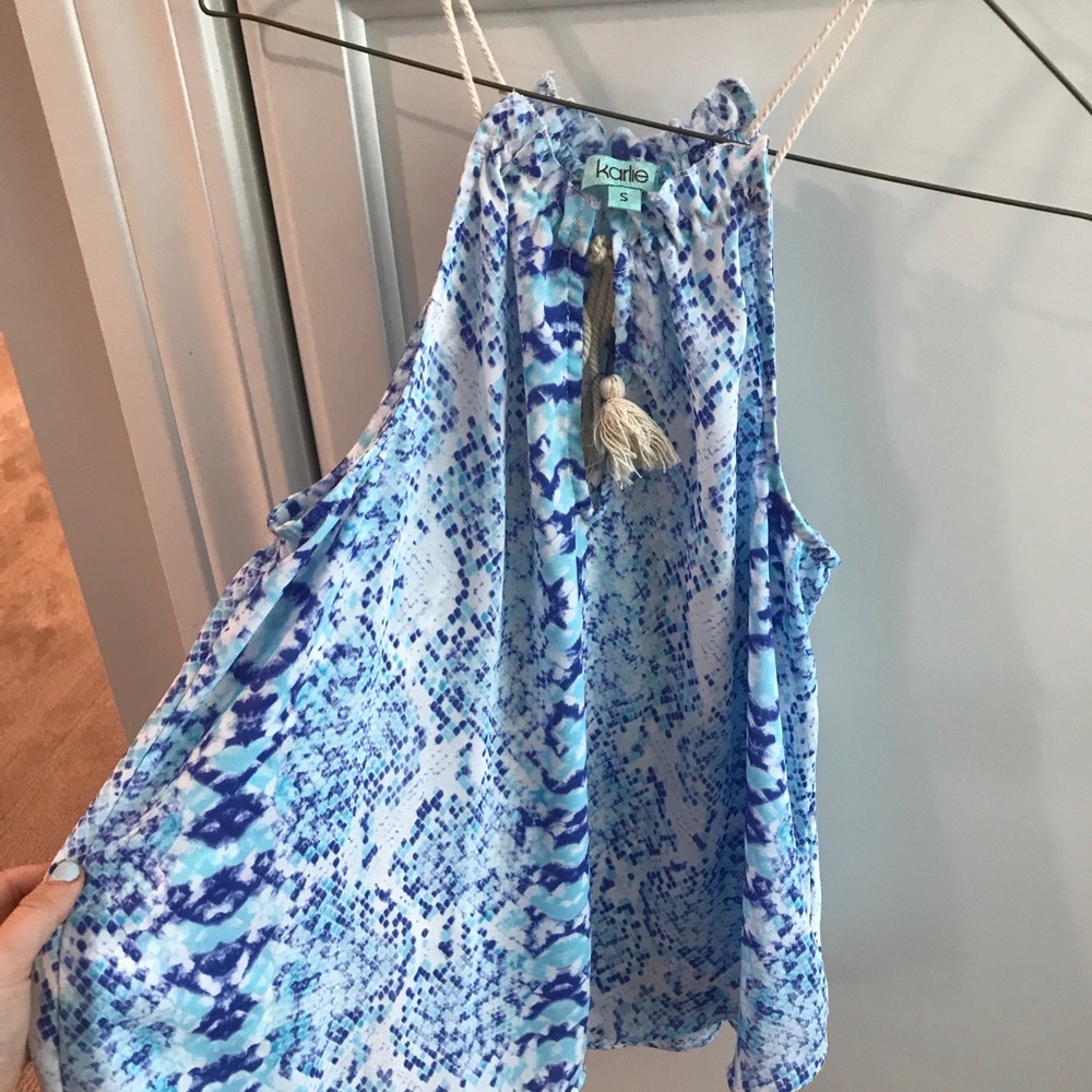 cute snakeskin top
